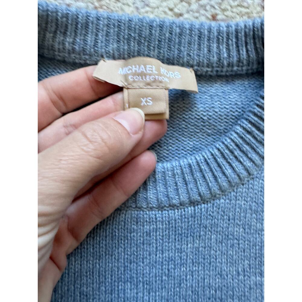 Michael Kors Collection Cashmere Crop Top Sweater - Picture 3 of 5